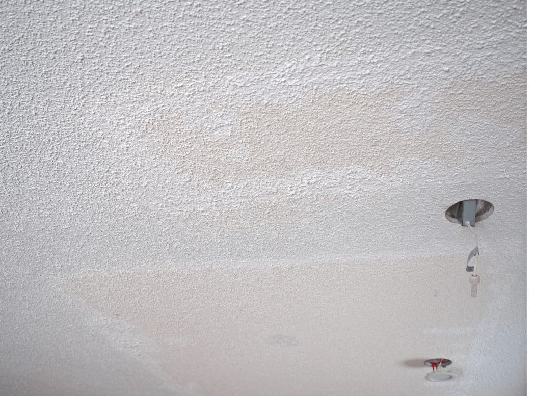 How to complete a popcorn ceiling repair - THE HOMESTUD